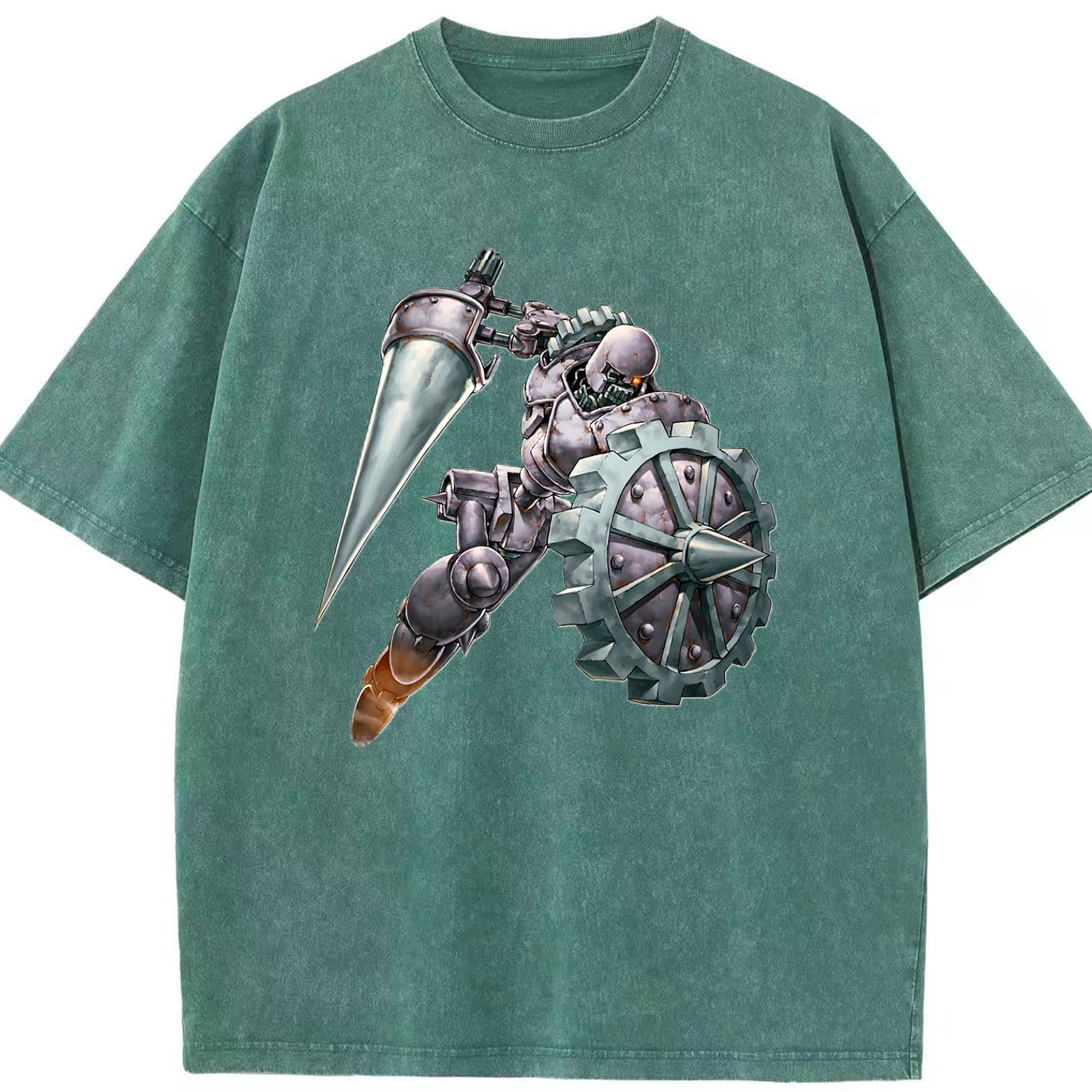 （画像用） 遊☆戯☆王 Yu-Gi-Oh! 綿100% ヴィンテージ風 半袖Tシャツ（フロントプリント）